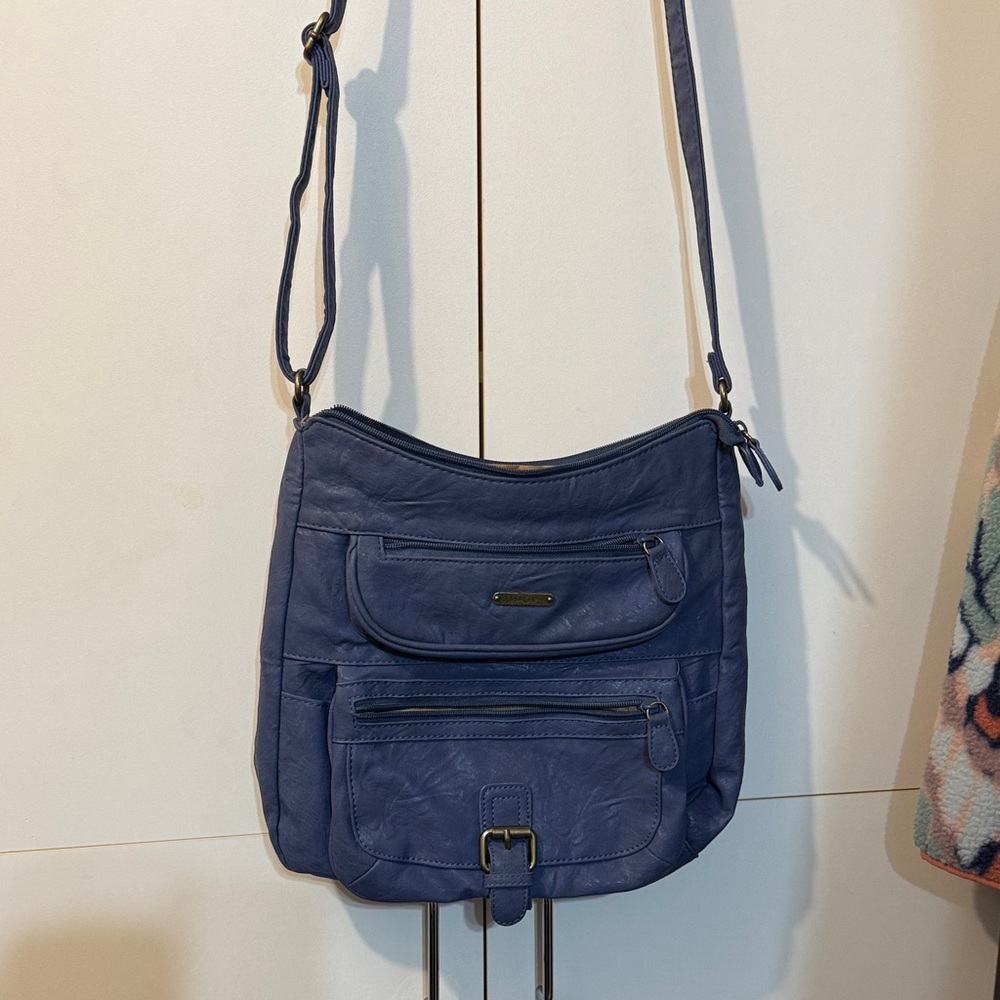 Blue Crossbody Bag